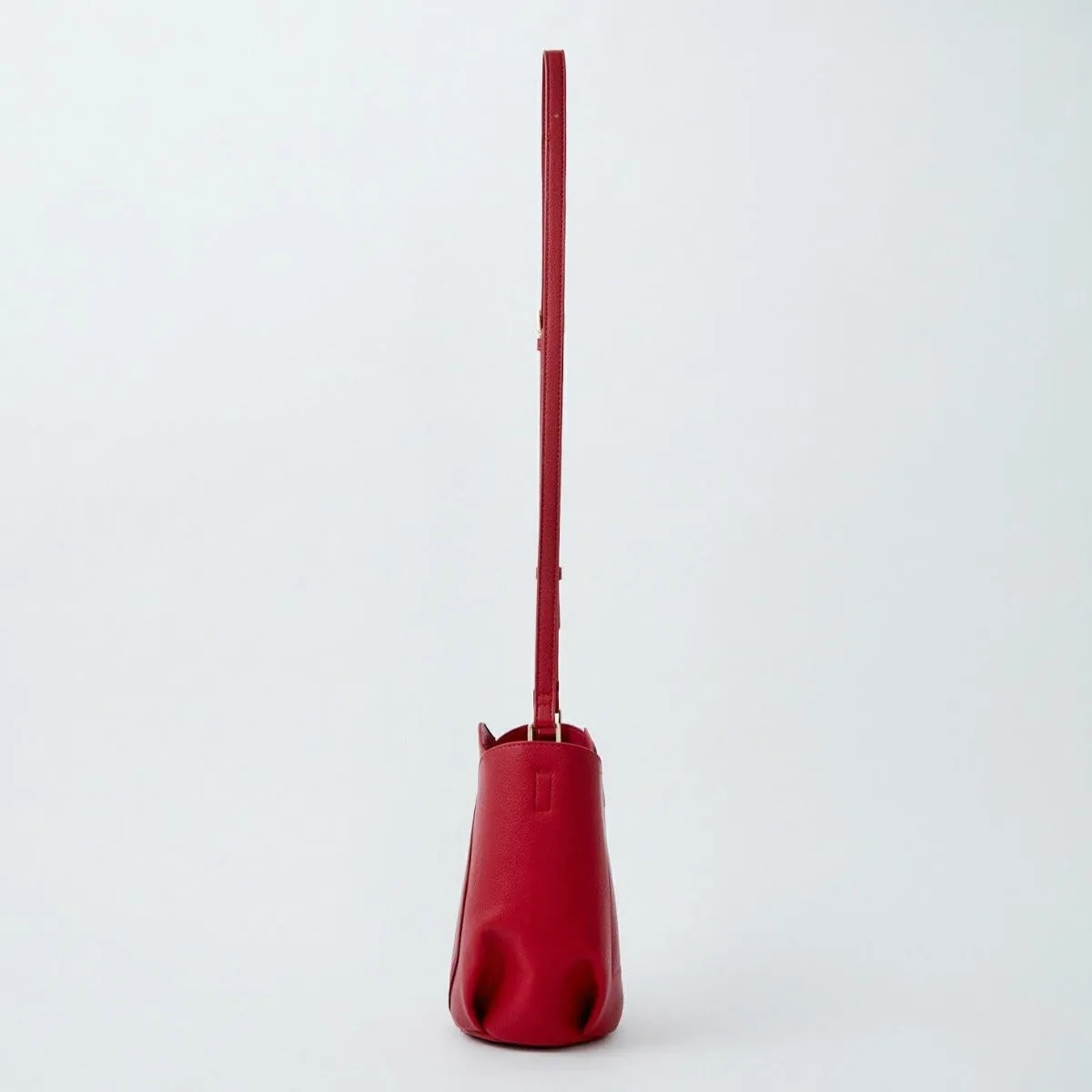 Anello Legato Tulip Mini Shoulder Bag in Red