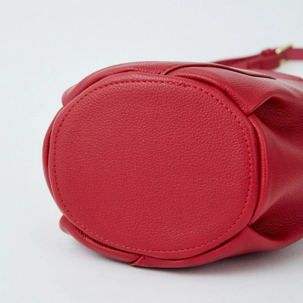 Anello Legato Tulip Mini Shoulder Bag in Red