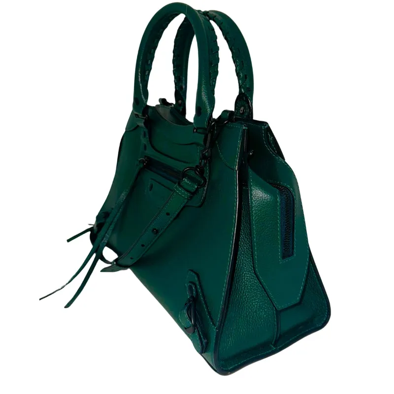 Balenciaga Neo City Classic Green Bag