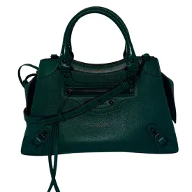 Balenciaga Neo City Classic Green Bag