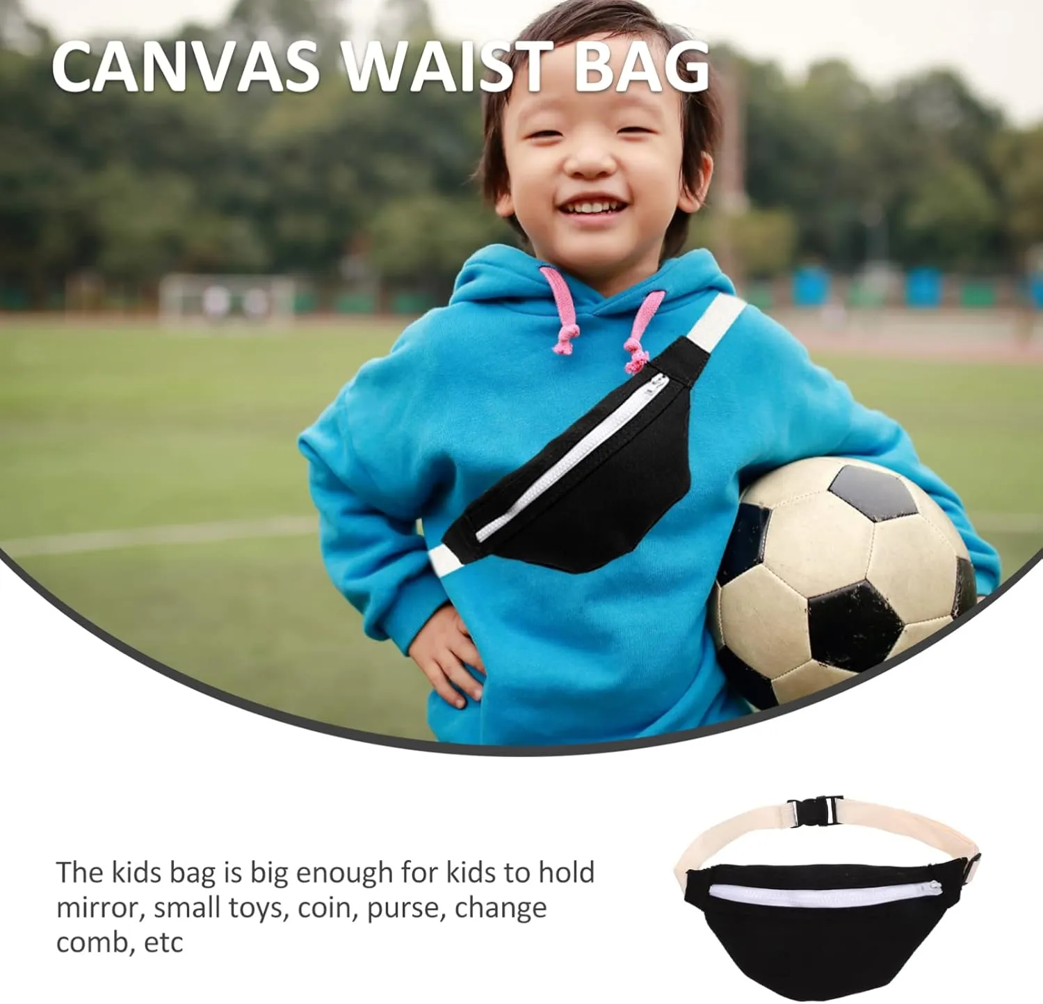 BESPORTBLE Fashion Chest Pack for Lightweight Cross Body Bag for Boys and Durable Storage with Multiple Wearing Options present for Birthdays and Holidays