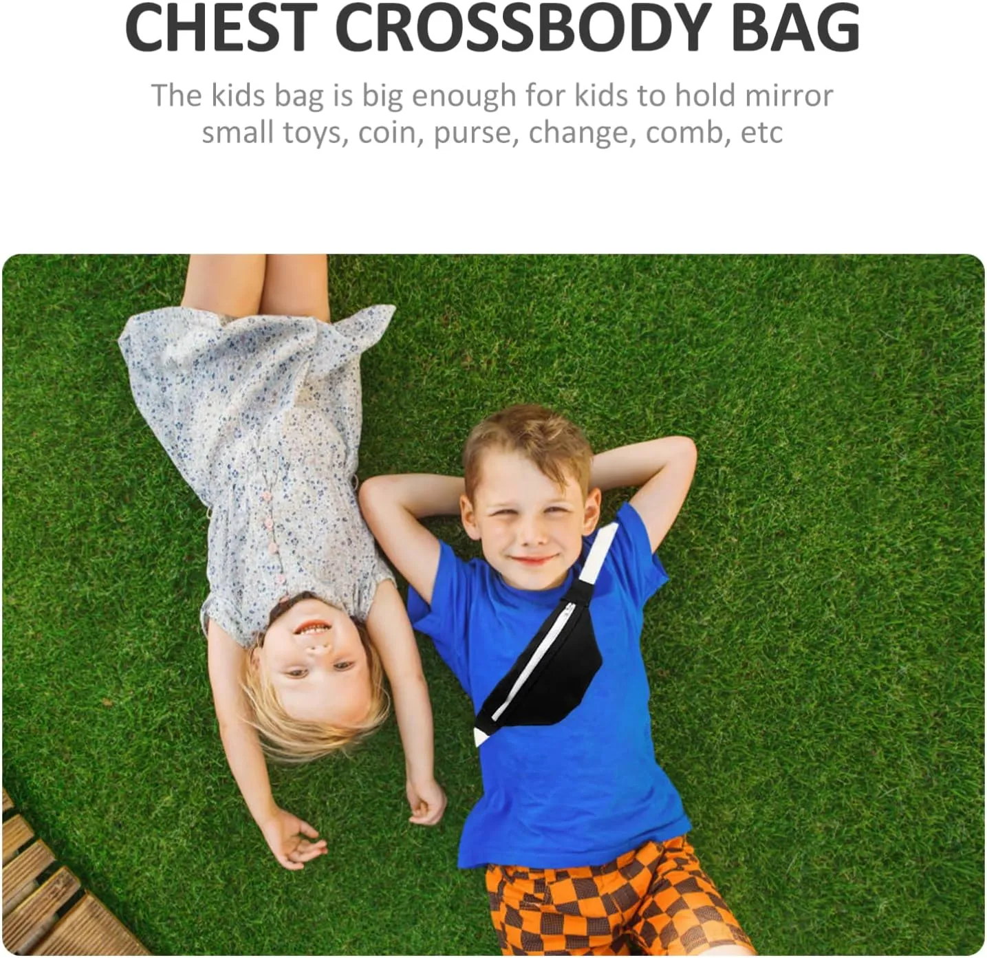BESPORTBLE Fashion Chest Pack for Lightweight Cross Body Bag for Boys and Durable Storage with Multiple Wearing Options present for Birthdays and Holidays