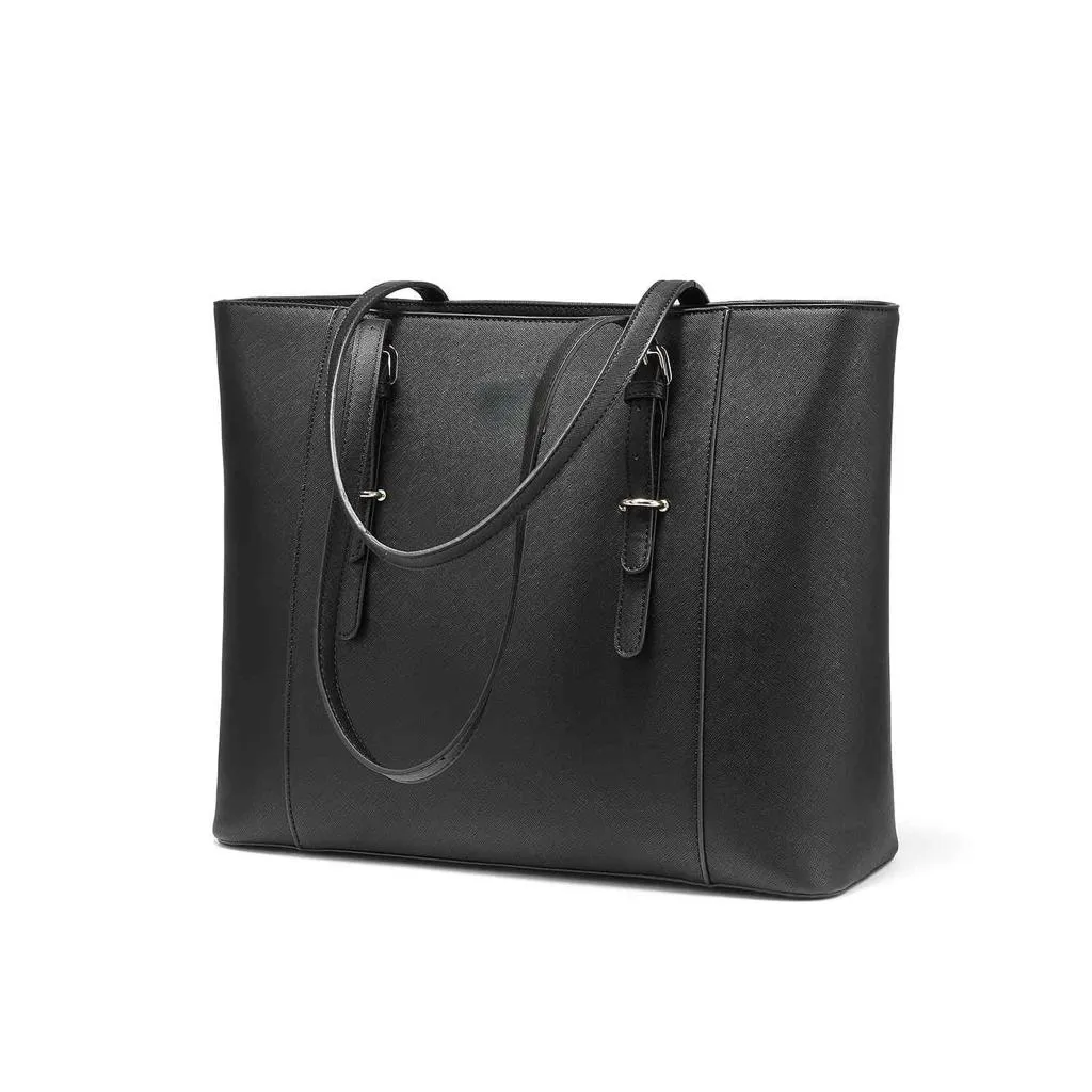 BLACK Laptop Handbag | Tote Bags | Laptop Briefcase | Laptop Bag 15.6-inch 107