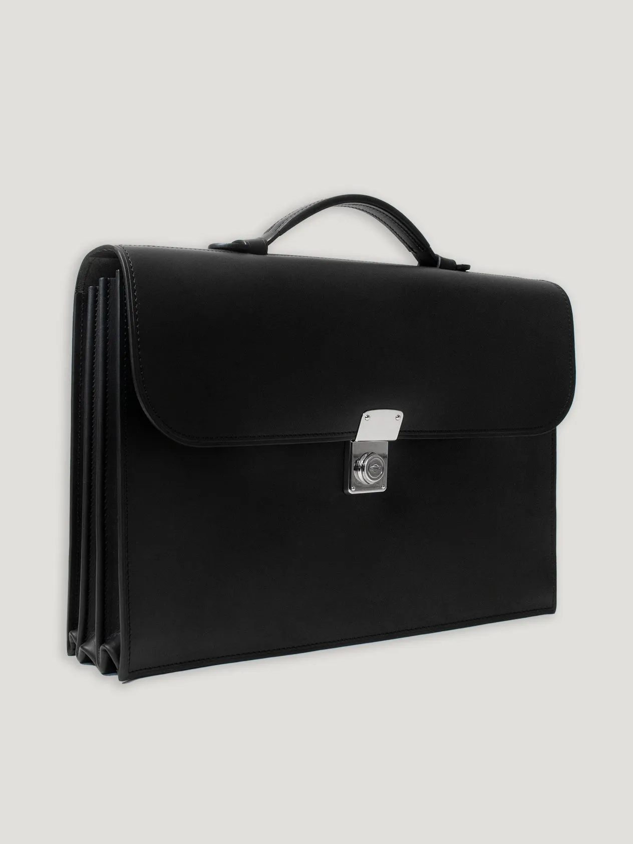 Black Slim Briefcase 1904