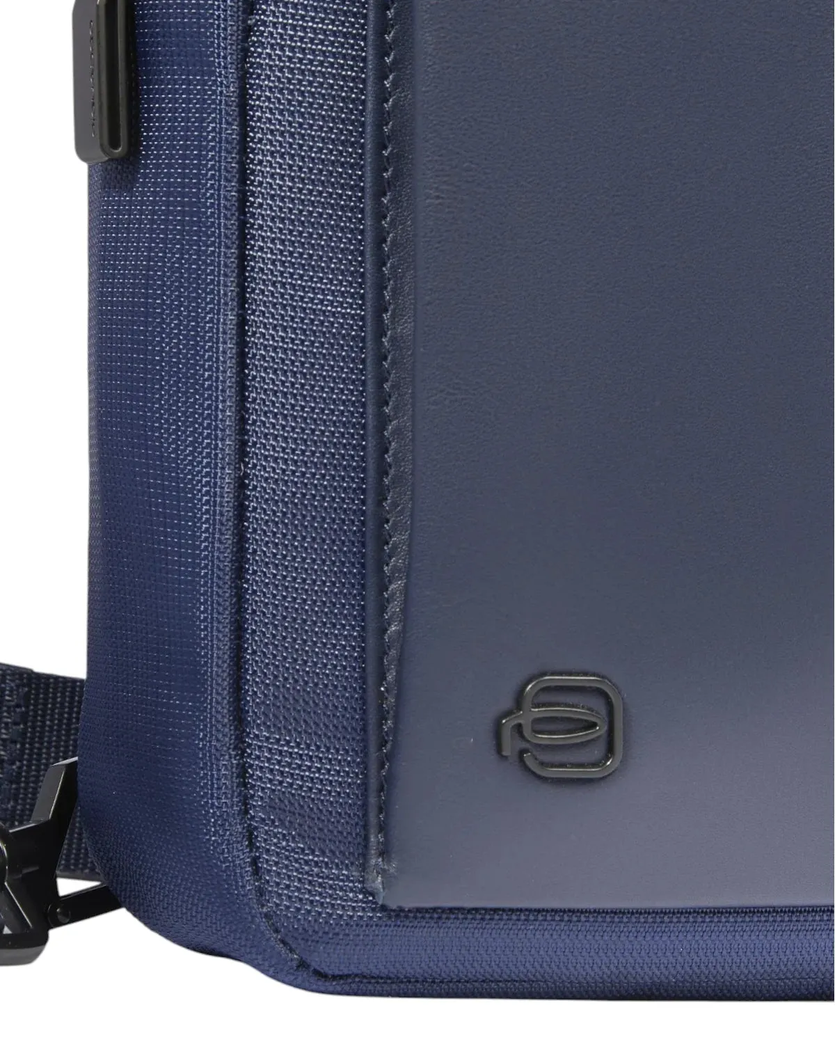 Borsello Uomo Porta iPad® Mini in Tessuto Riciclato e Pelle