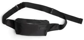 Brookstone Fanny Pack - Multi-Functional Crossbody Bag, Hands-Free Travel Waist Pack Belt Pouch for Men and Women, Black