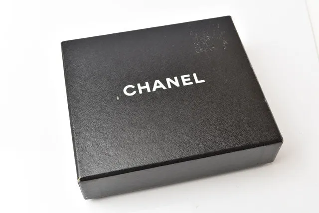 Chanel Caviar Skin Vintage Wallet Black