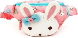 Charming Rabbit Girls HipSack Waist Pack Fanny Phone Wallet (Pink)