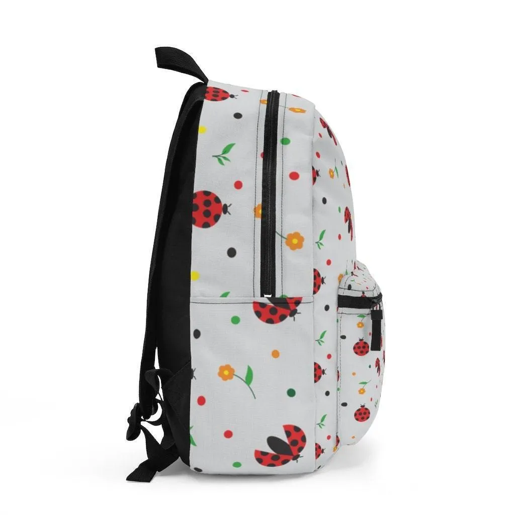 Cute Small Ladybugs Backpack, College Backpack, Teens Backpack everyday use, Travel Backpack, Weekend bag, Laptop Backpack