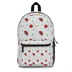 Cute Small Ladybugs Backpack, College Backpack, Teens Backpack everyday use, Travel Backpack, Weekend bag, Laptop Backpack