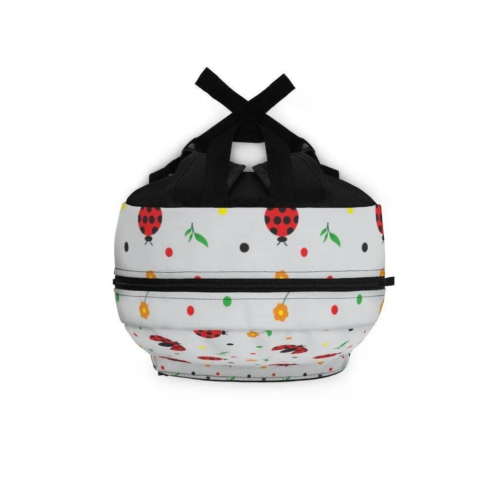 Cute Small Ladybugs Backpack, College Backpack, Teens Backpack everyday use, Travel Backpack, Weekend bag, Laptop Backpack