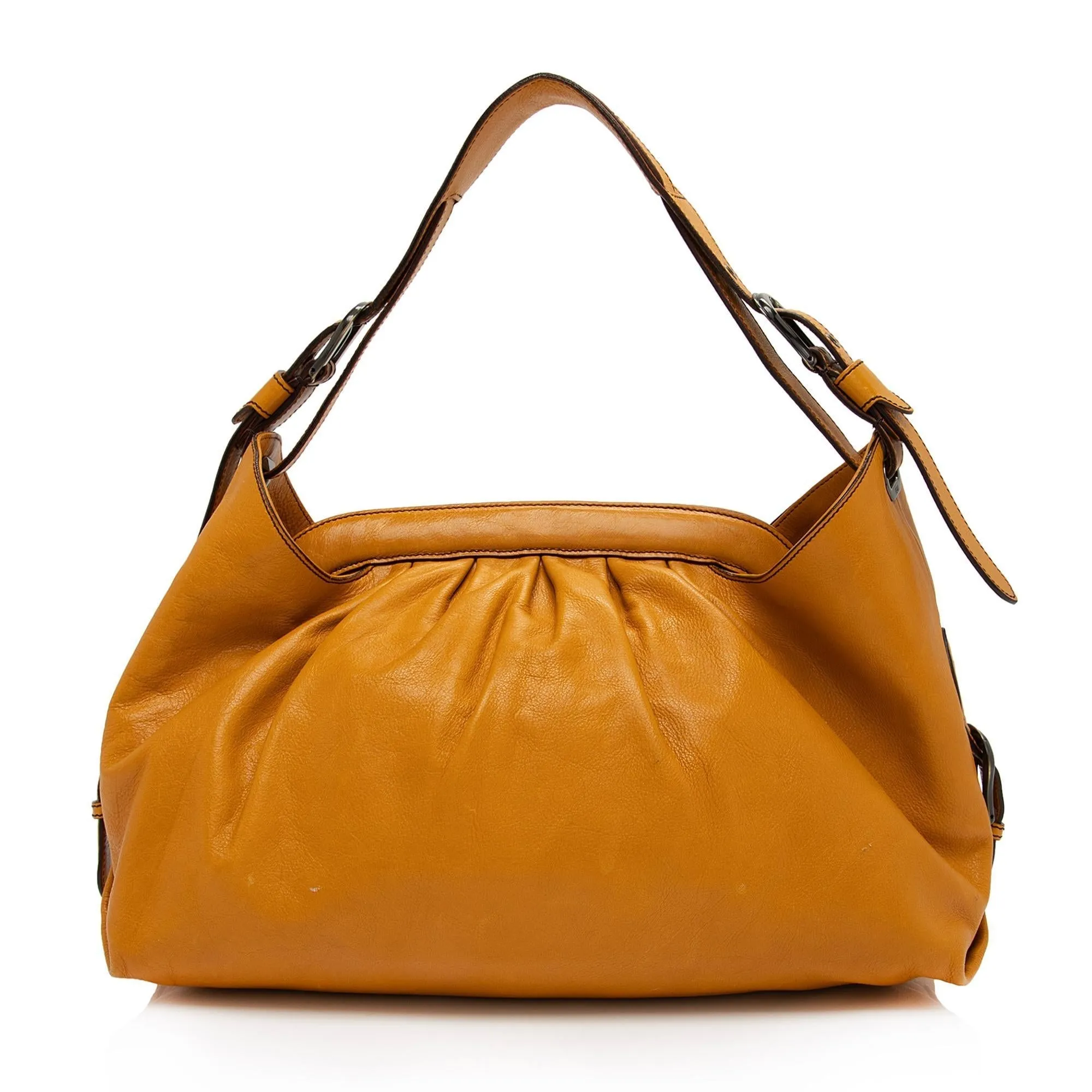 Fendi Calfskin Doctor Hobo (SHF-MOx0bz)