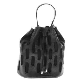 Furla Block Small Bucket Bag - Nero