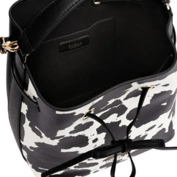 Furla Costanza Small Drawstring Bag - Toni Nero