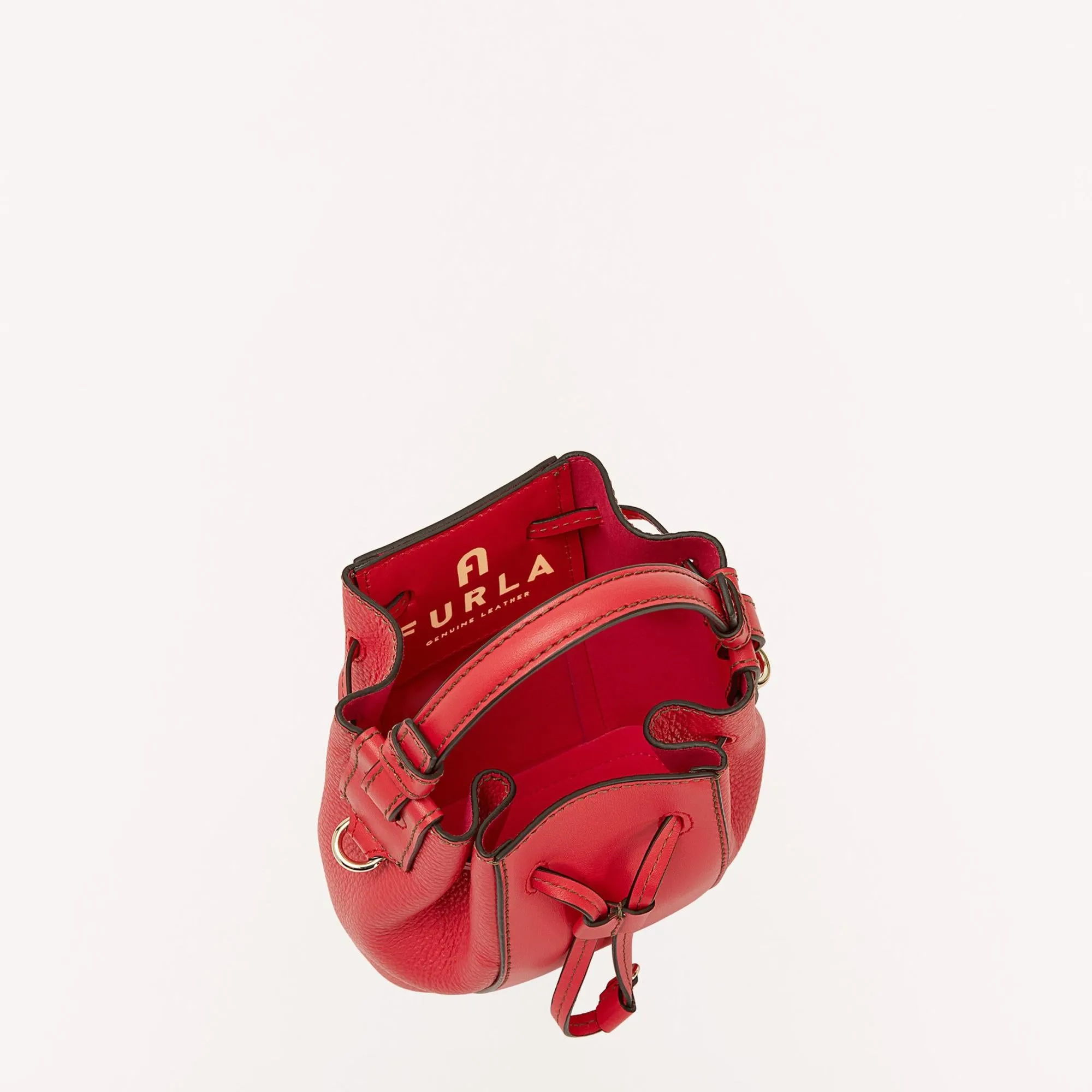 Furla Miastella Mini Bucket Bag 16 - Flame