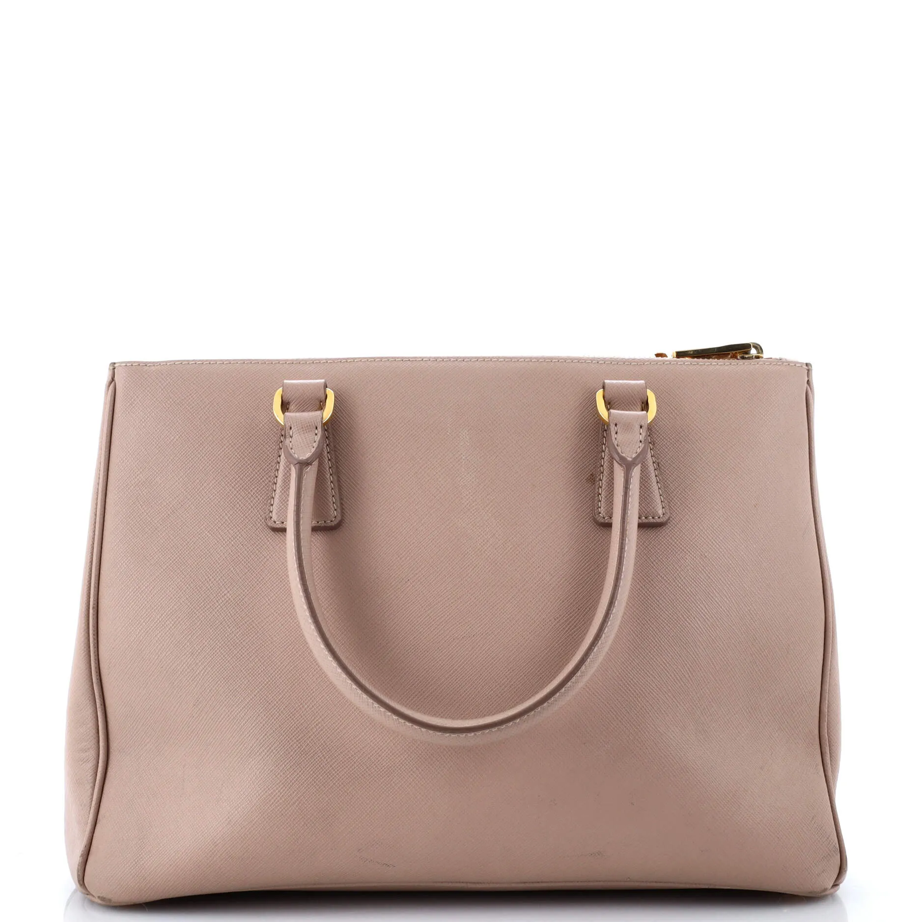 Galleria Double Zip Tote Saffiano Leather Medium