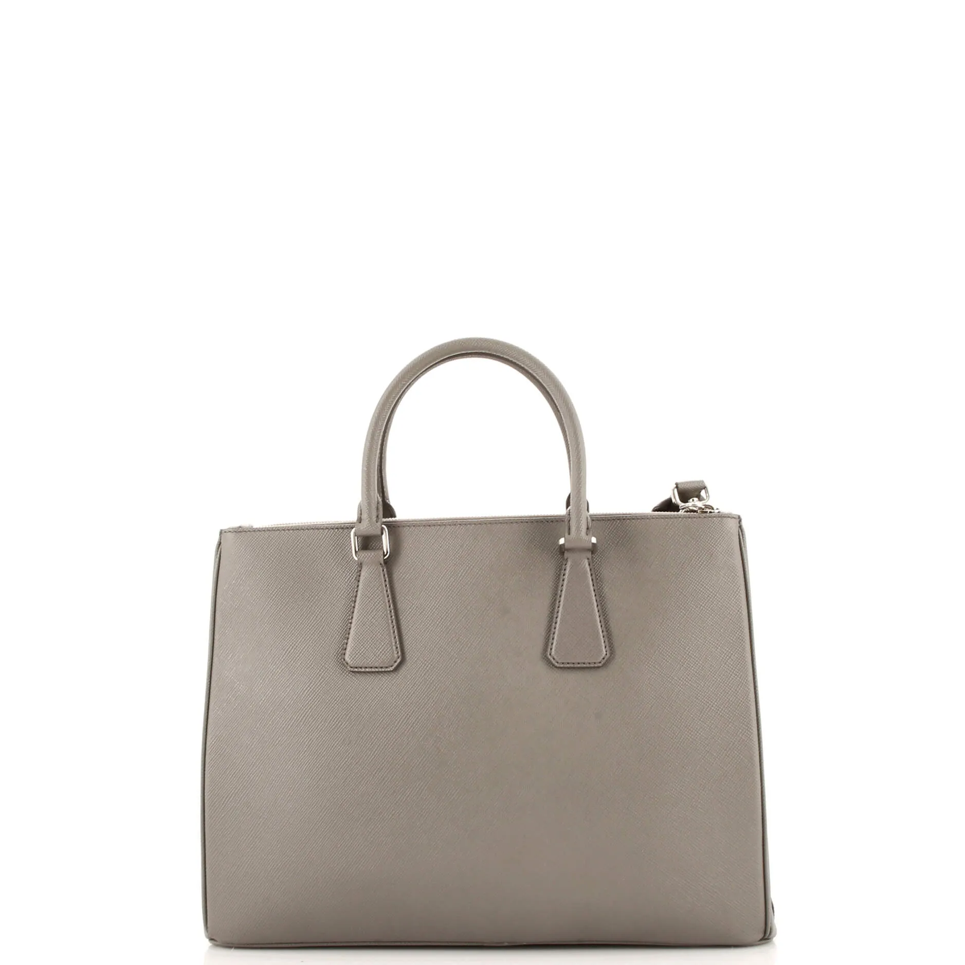 Galleria Double Zip Travel Tote Saffiano Leather Large