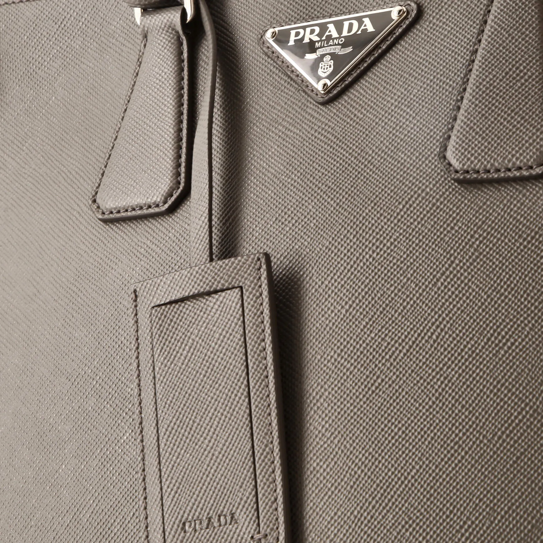 Galleria Double Zip Travel Tote Saffiano Leather Large