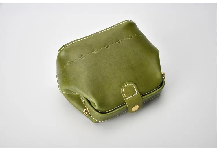Handmade Womens Red Leather Small doctor Purse shoulder doctor bags for women
