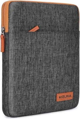 KIZUNA 8 Inch Tablet Sleeve Case Shockproof Water-Resistant Bag for 7.9" Tablet/iPad Mini 4 3 2/Samsung Galaxy Tab A/ 8" Pro/Tab 3 7.0 Lite/S2 8/E 8, LG Huawei M5/ASUS ZenPad Protective Bag - Brown