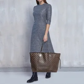 LOUIS VUITTON Damier Ebene Canvas Neverfull GM Bag