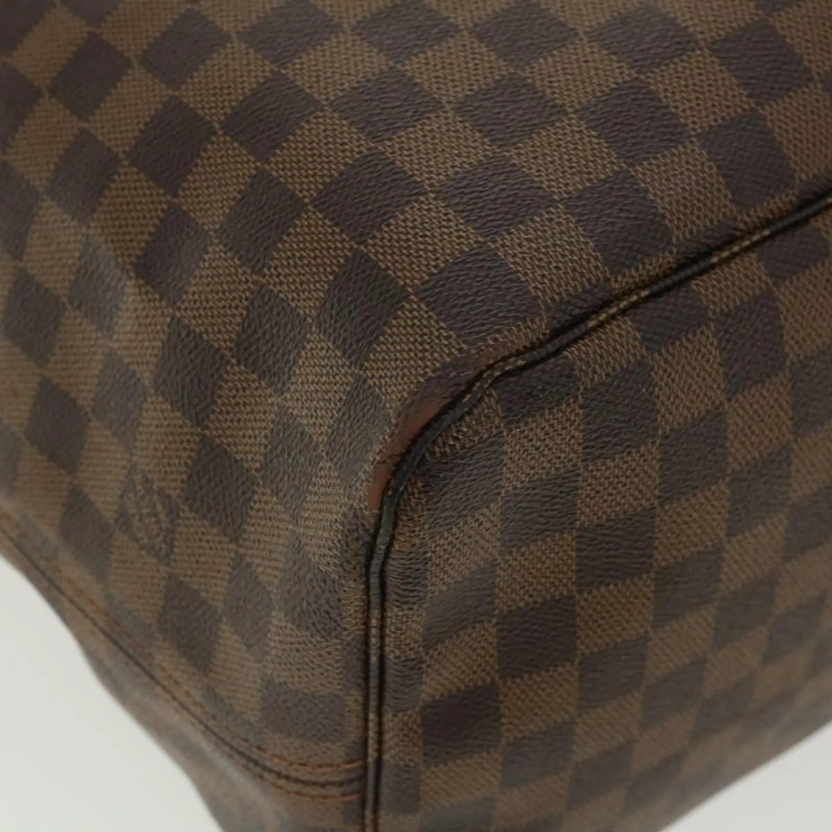 LOUIS VUITTON Damier Ebene Neverfull GM Tote Bag N51106 LV Auth am3481