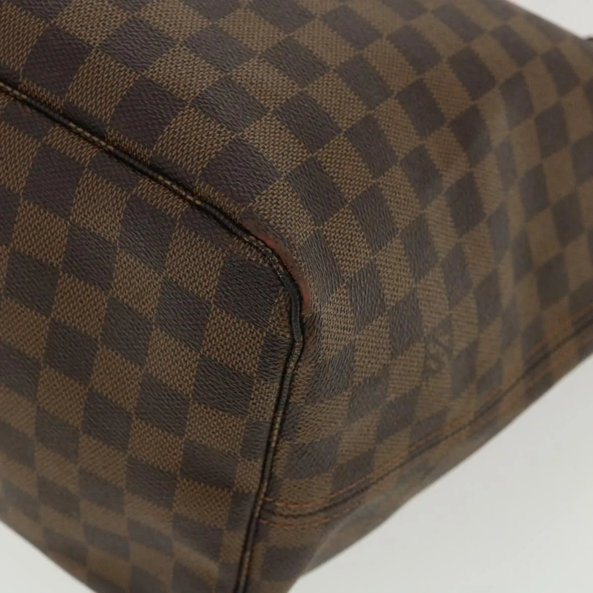 LOUIS VUITTON Damier Ebene Neverfull GM Tote Bag N51106 LV Auth am3481
