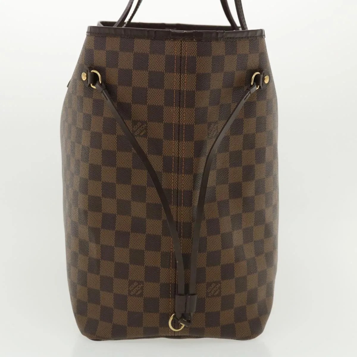 LOUIS VUITTON Damier Ebene Neverfull GM Tote Bag N51106 LV Auth am3481