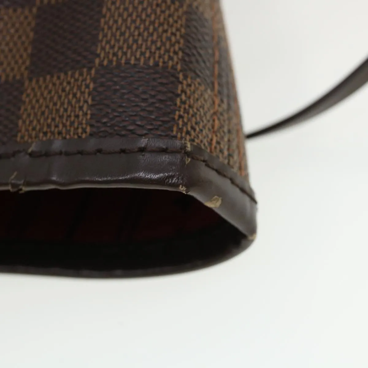 LOUIS VUITTON Damier Ebene Neverfull GM Tote Bag N51106 LV Auth am3481