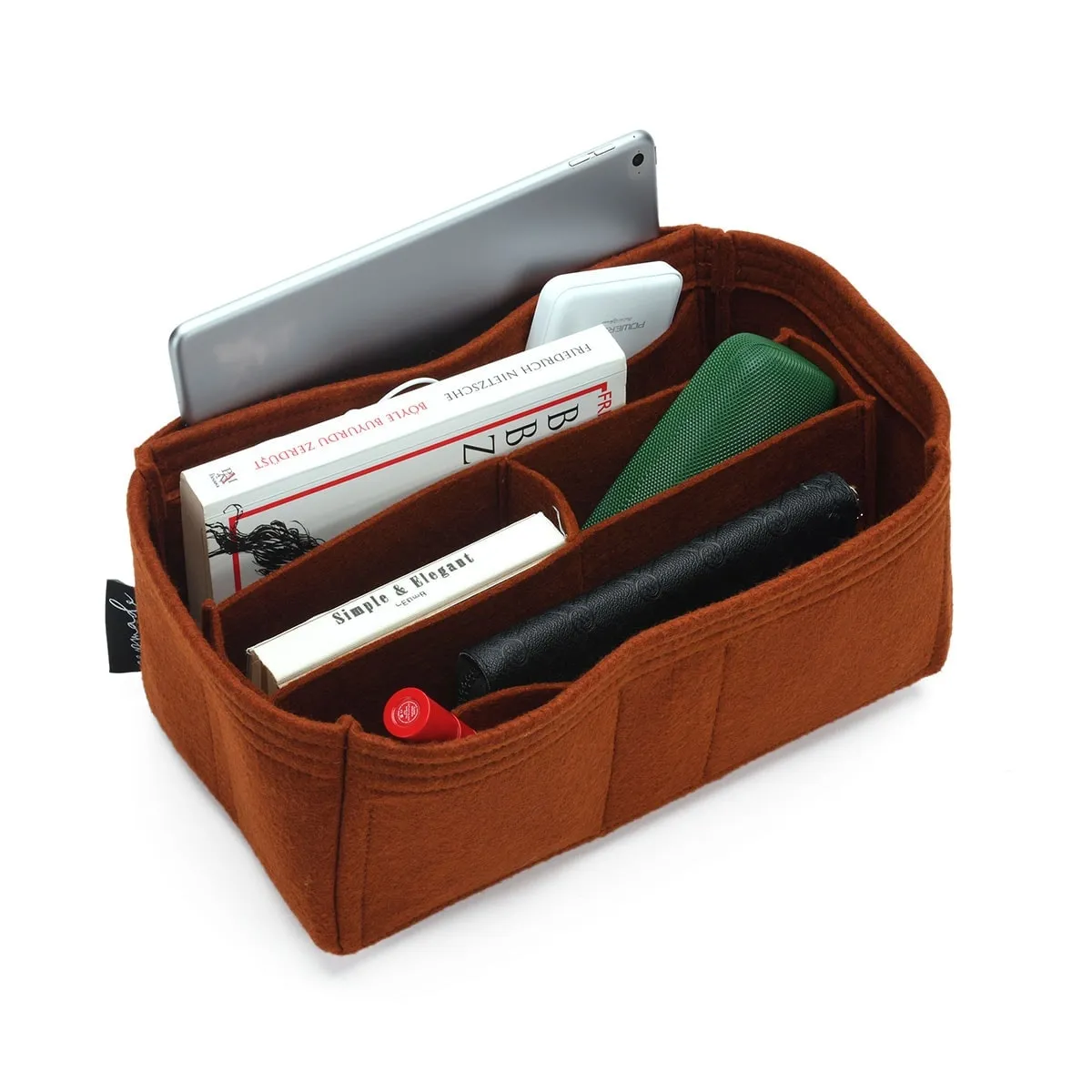 Louis Vuitton Neverfull Organizer Insert, Bag Organizer with Middle Compartment and Pen Holder