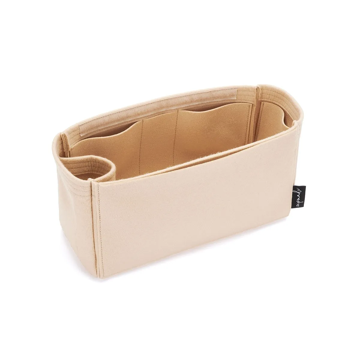 Louis Vuitton Neverfull Organizer Insert, Bag Organizer with Zipper Top Closure and Single Bottle Holder