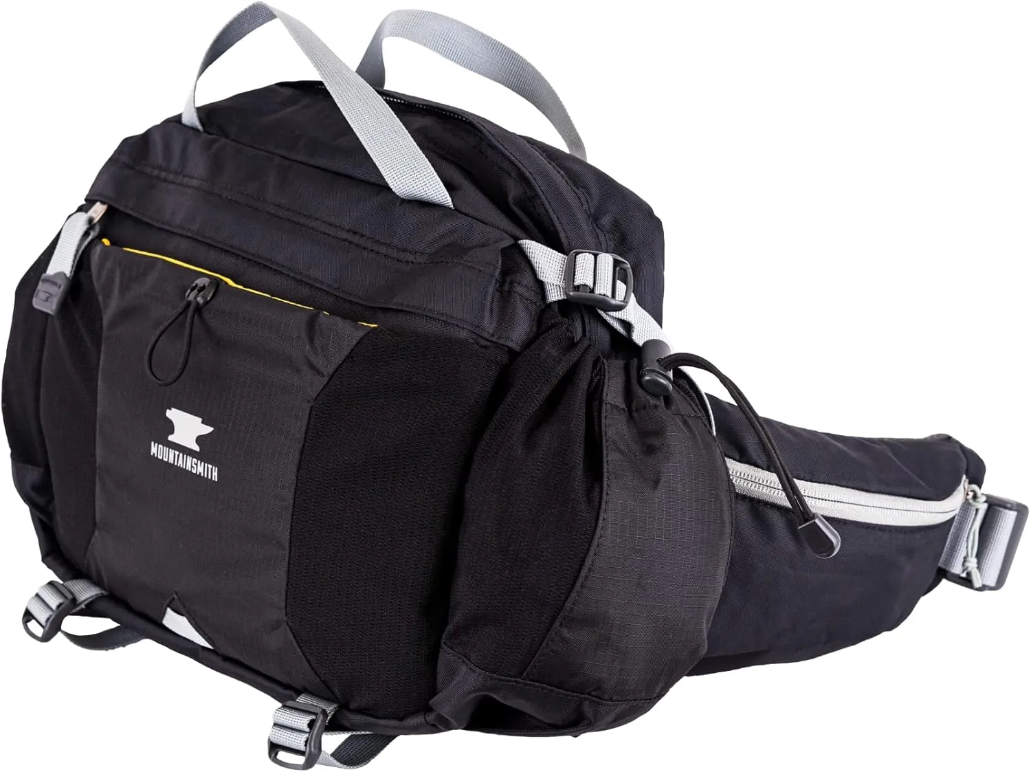Mountainsmith Tour Lumbar Waist pack, Running, Hiking, Cycling, Travel, and Outdoor Sport Activities with Dual Water Bottle Holders