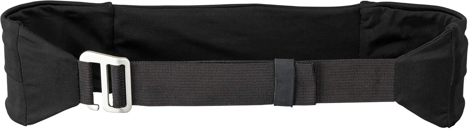 Nathan Zipster Fit Running Belt. Adjustable, Bounce Free Waist Pack. Pockets with Zippers. Runners Fanny Pack. Fits All iPhones, Android, Samsung etc. One-Size-Fits-All. for Men and Women