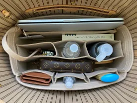 NEW! LV Neverfull NF GM MM Organizer Insert Liner Shaper Divider Protector Only @AlgorithmBags® for Louis Vuitton