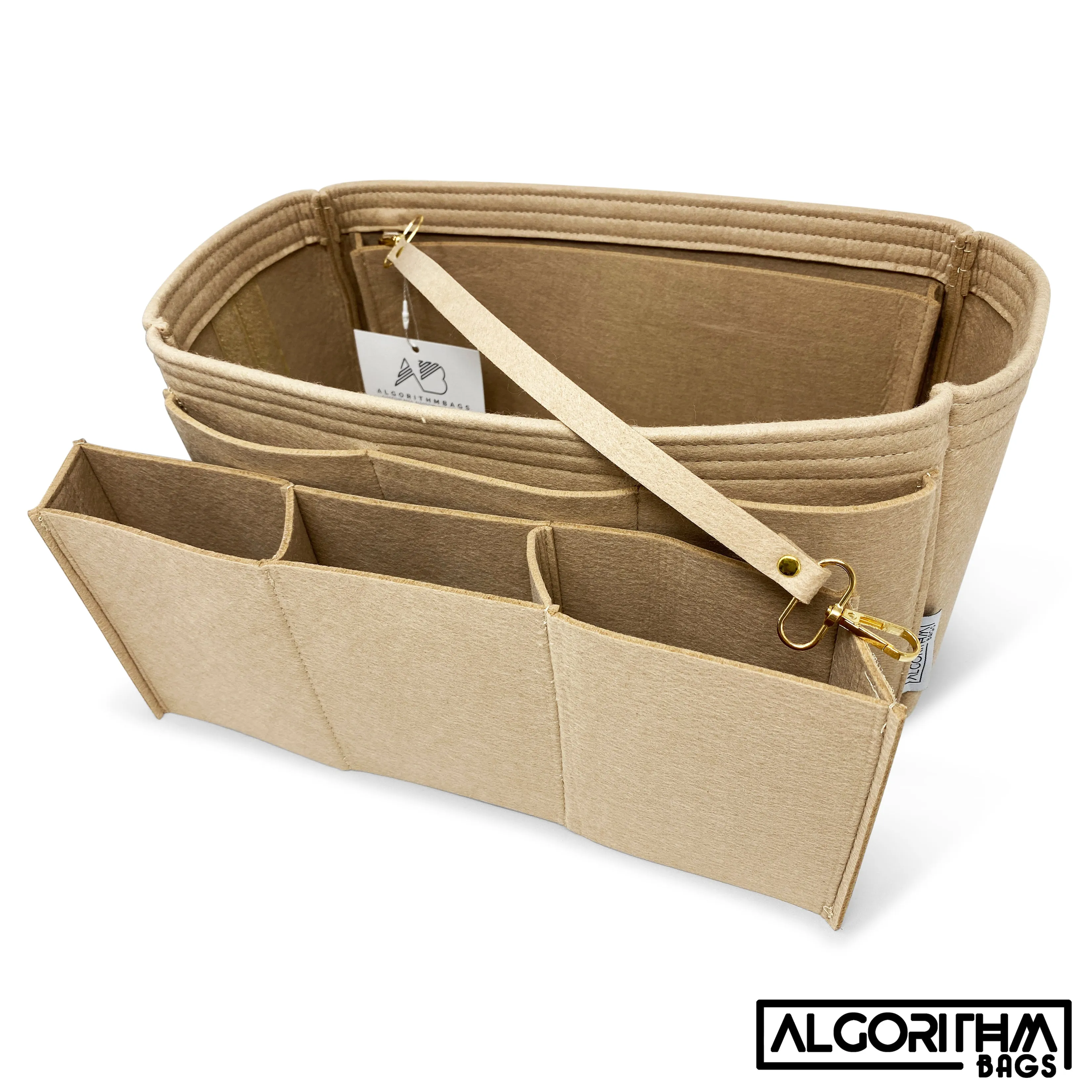 NEW! LV Neverfull NF GM MM Organizer Insert Liner Shaper Divider Protector Only @AlgorithmBags® for Louis Vuitton