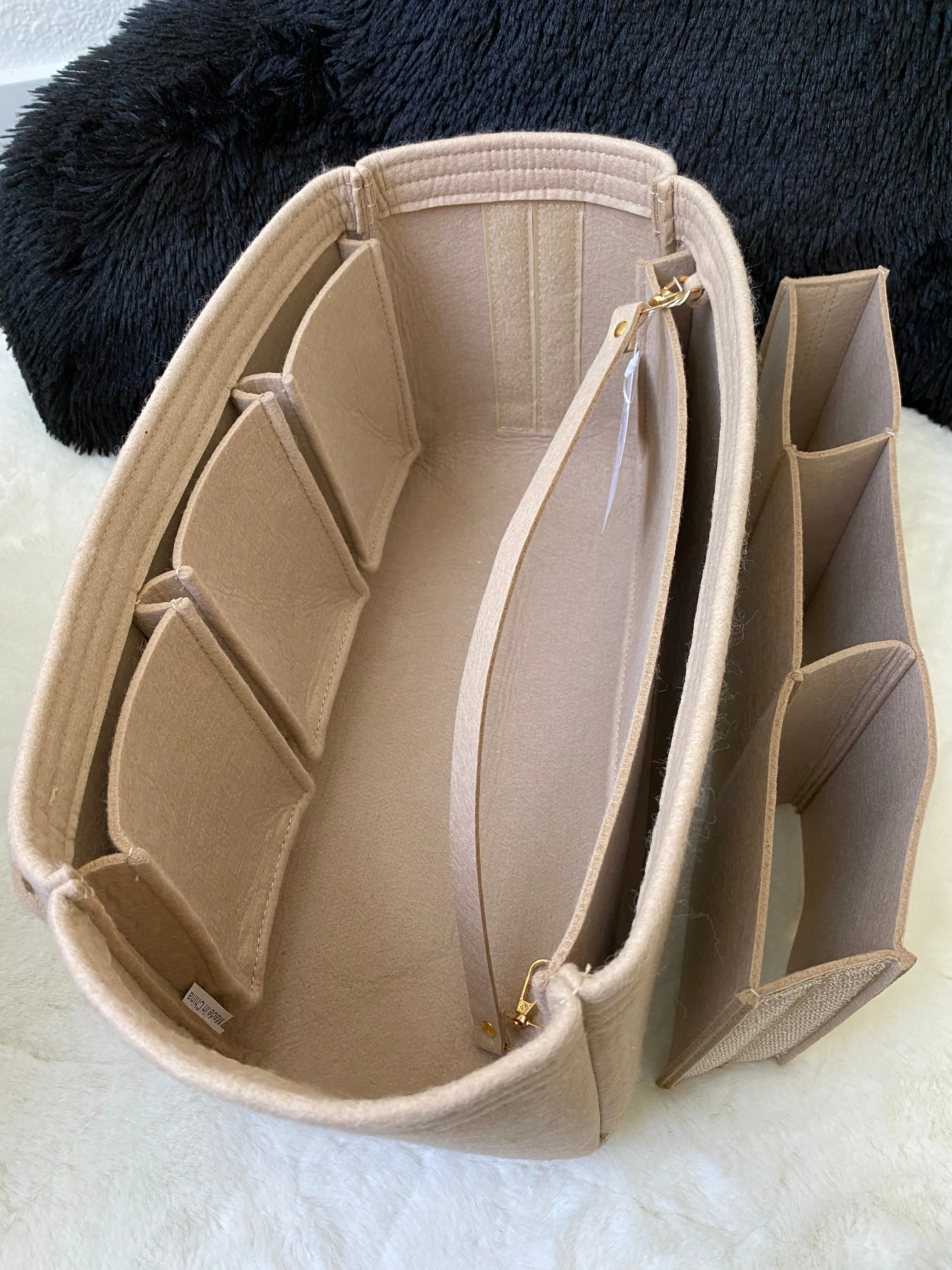 NEW! LV Neverfull NF GM MM Organizer Insert Liner Shaper Divider Protector Only @AlgorithmBags® for Louis Vuitton