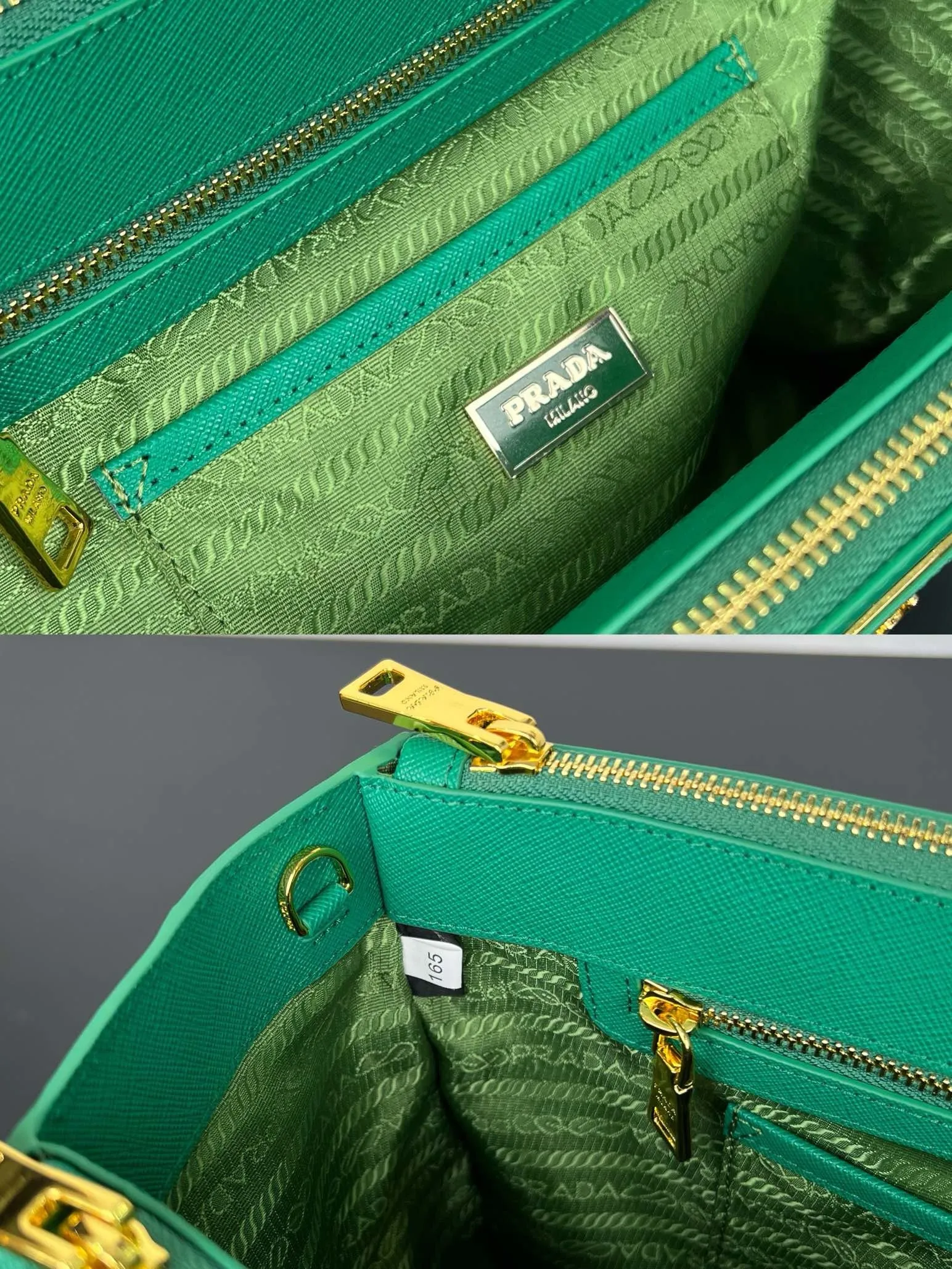 PD328 Large Prada Galleria Saffiano Leather Bag / HIGHEST QUALITY VERSION / 12.6x9.4x5.5inch