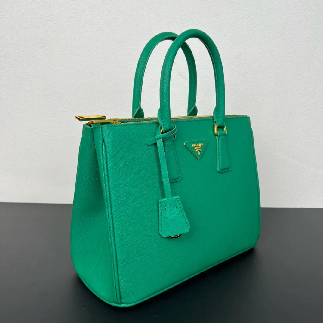 PD328 Large Prada Galleria Saffiano Leather Bag / HIGHEST QUALITY VERSION / 12.6x9.4x5.5inch