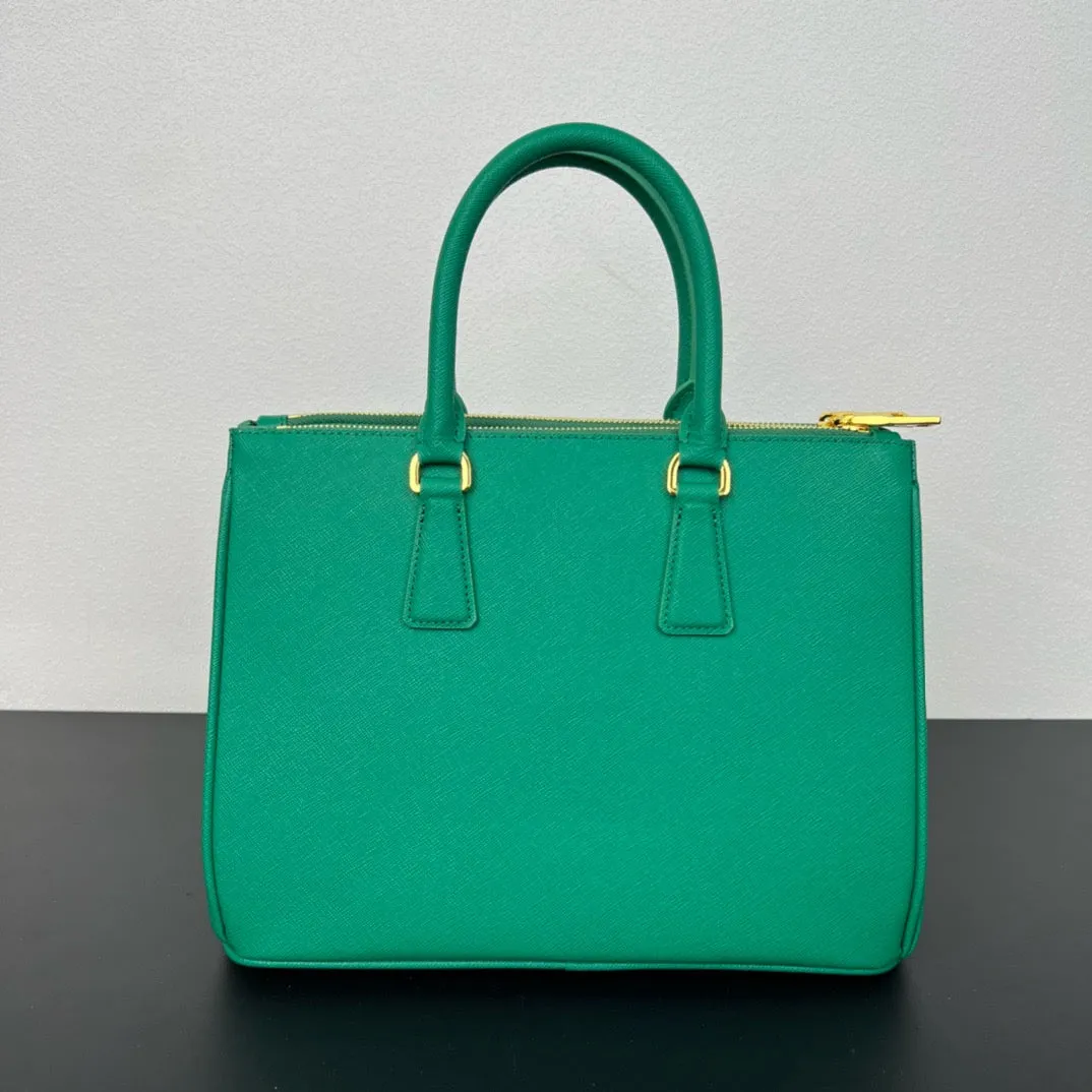 PD328 Large Prada Galleria Saffiano Leather Bag / HIGHEST QUALITY VERSION / 12.6x9.4x5.5inch