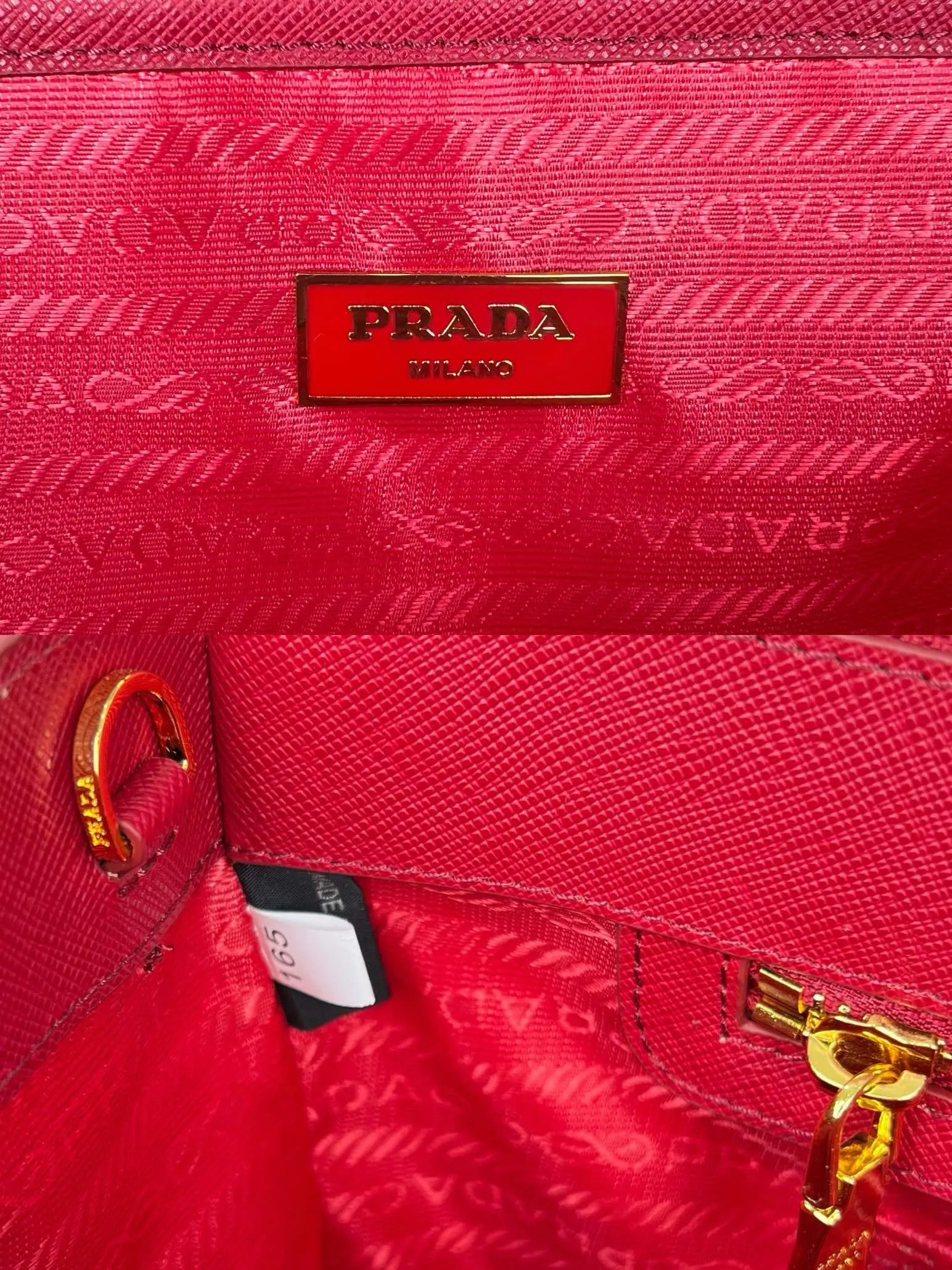 PD329 Large Prada Galleria Saffiano Leather Bag / HIGHEST QUALITY VERSION / 12.6x9.4x5.5inch