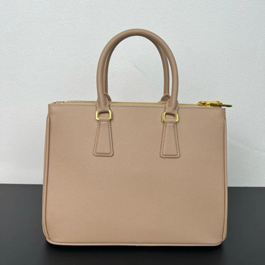 PD332 Large Prada Galleria Saffiano Leather Bag / HIGHEST QUALITY VERSION / 12.6x9.4x5.5inch