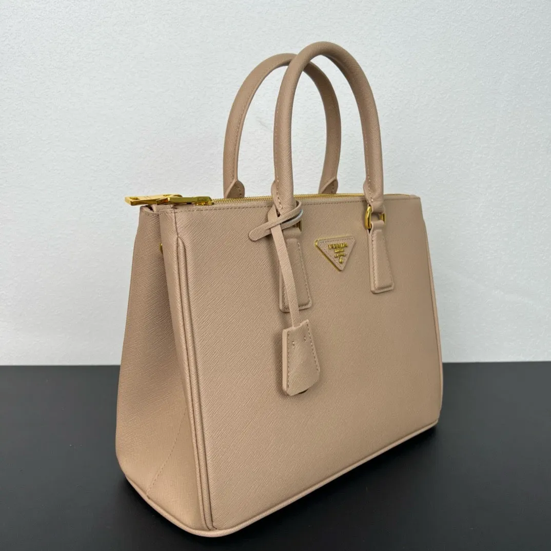 PD332 Large Prada Galleria Saffiano Leather Bag / HIGHEST QUALITY VERSION / 12.6x9.4x5.5inch