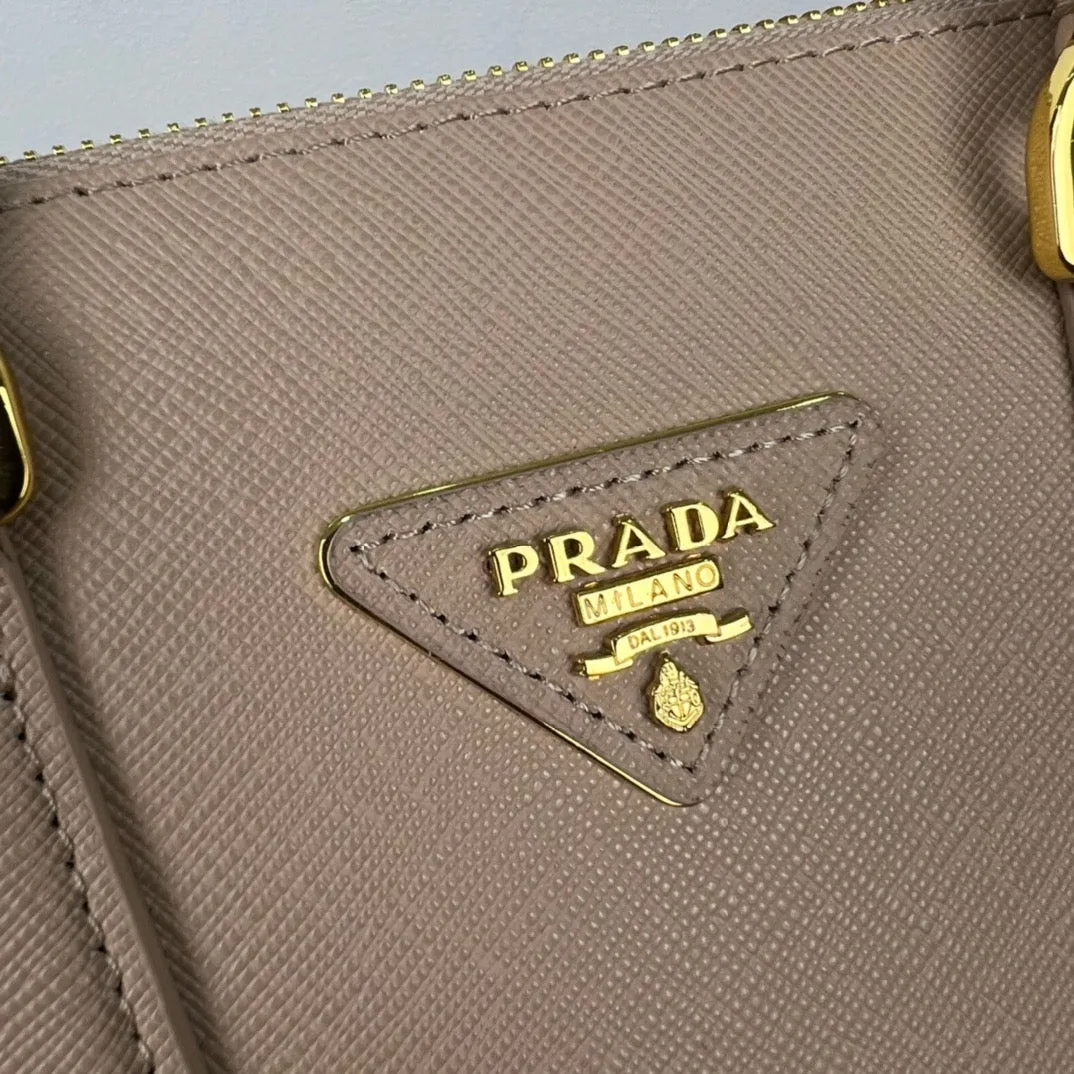 PD332 Large Prada Galleria Saffiano Leather Bag / HIGHEST QUALITY VERSION / 12.6x9.4x5.5inch