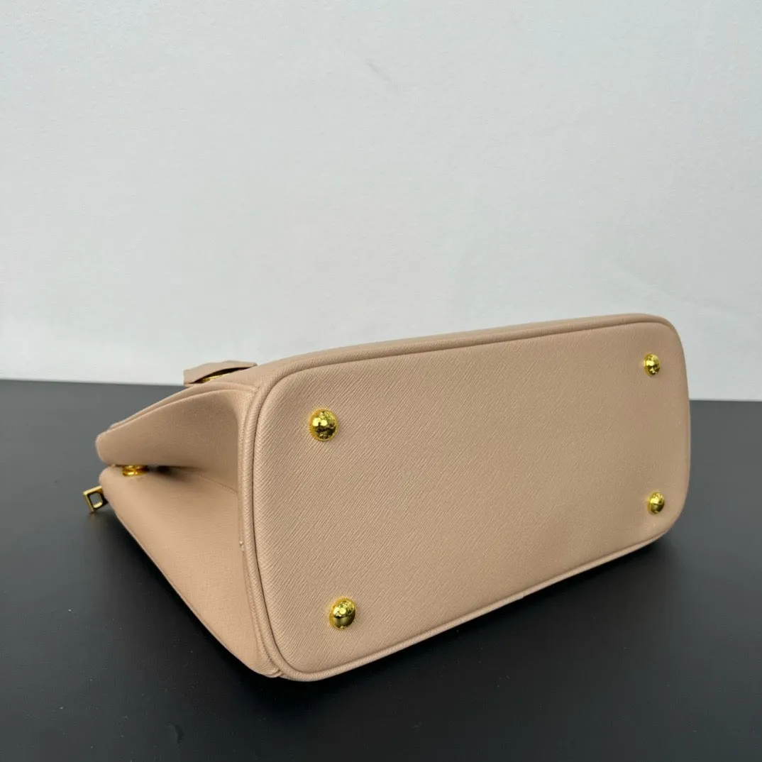 PD332 Large Prada Galleria Saffiano Leather Bag / HIGHEST QUALITY VERSION / 12.6x9.4x5.5inch