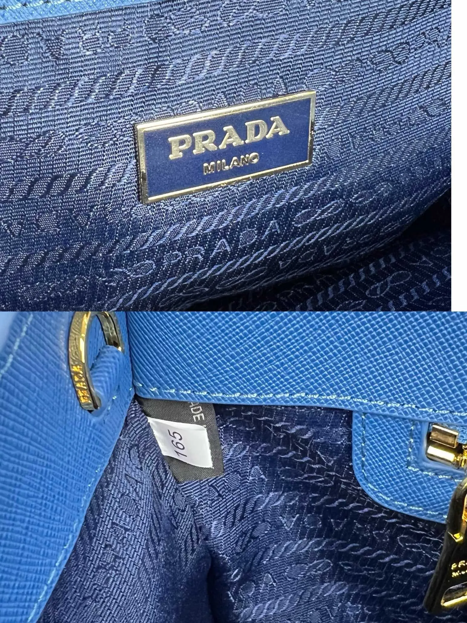 PD333 Large Prada Galleria Saffiano Leather Bag / HIGHEST QUALITY VERSION / 12.6x9.4x5.5inch