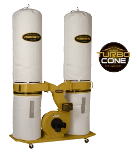 PM1900TX-BK1 Dust Collector, 3HP 1PH 230V, 30-Micron Bag Filter Kit