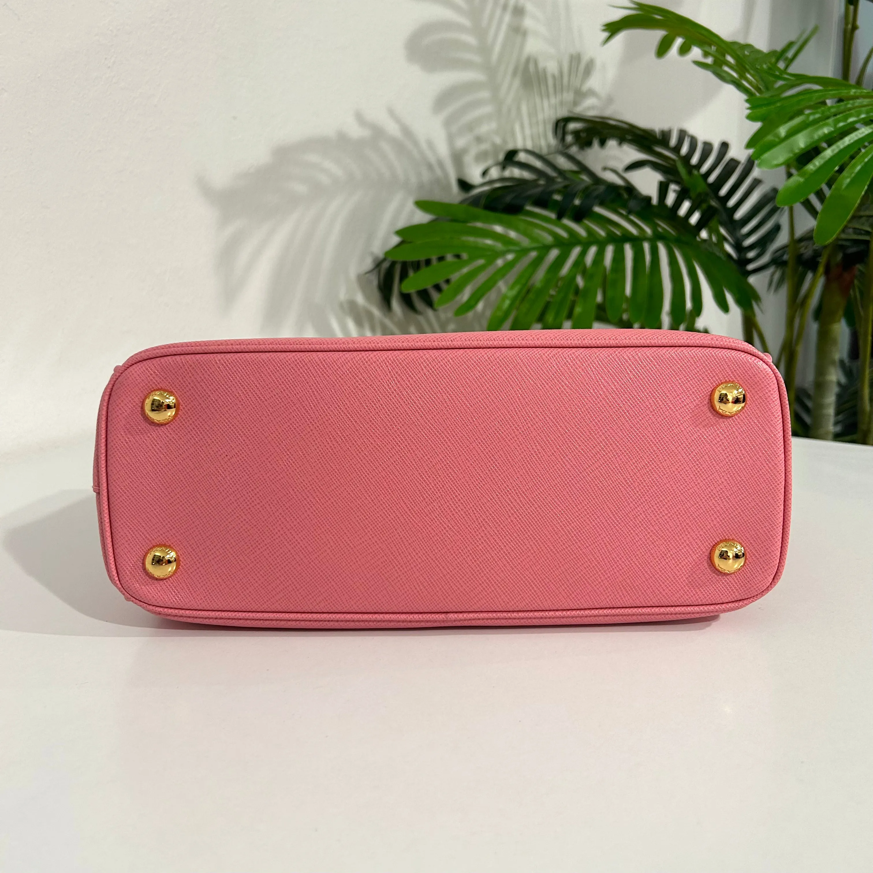 Prada Pink Galleria Saffiano Leather Bag