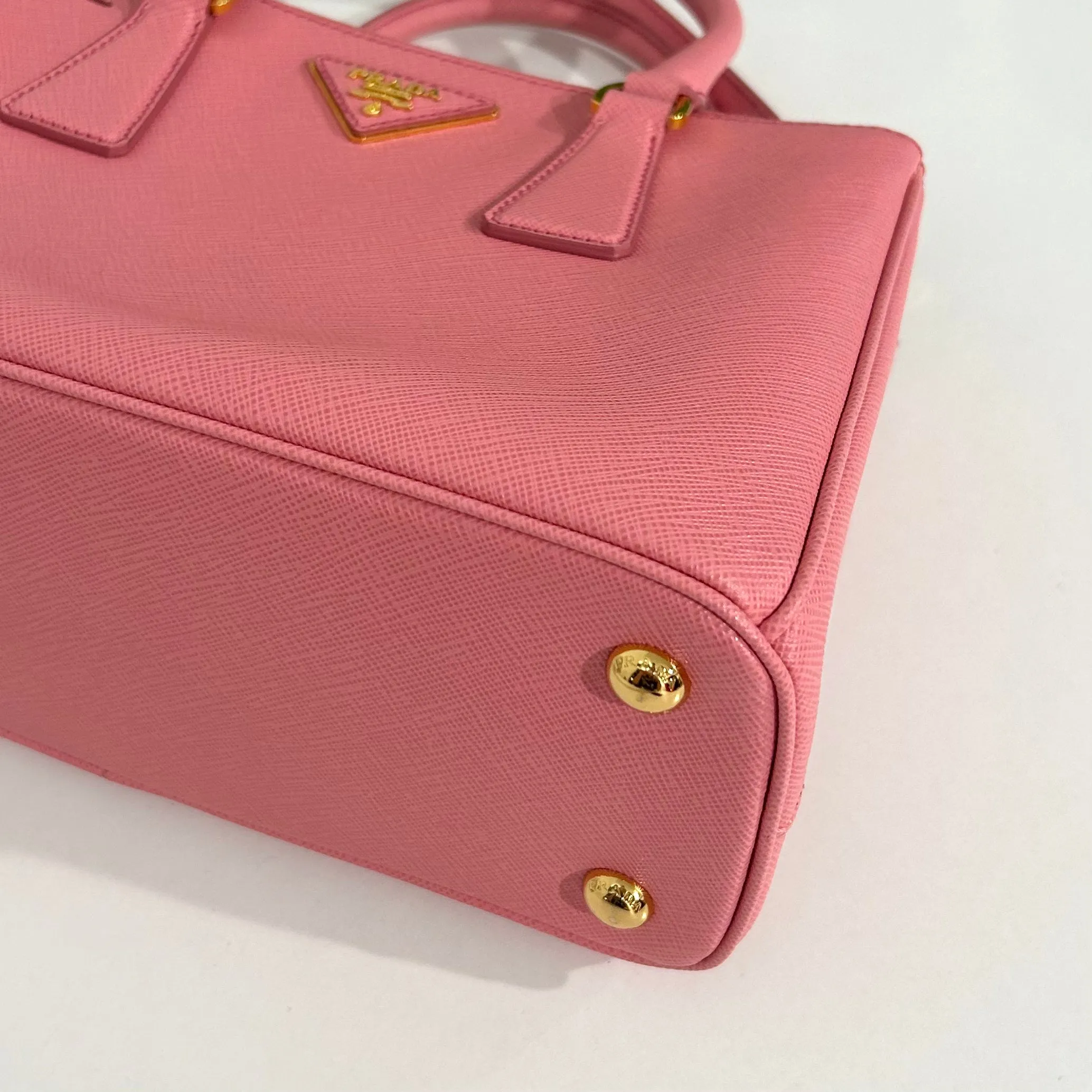 Prada Pink Galleria Saffiano Leather Bag