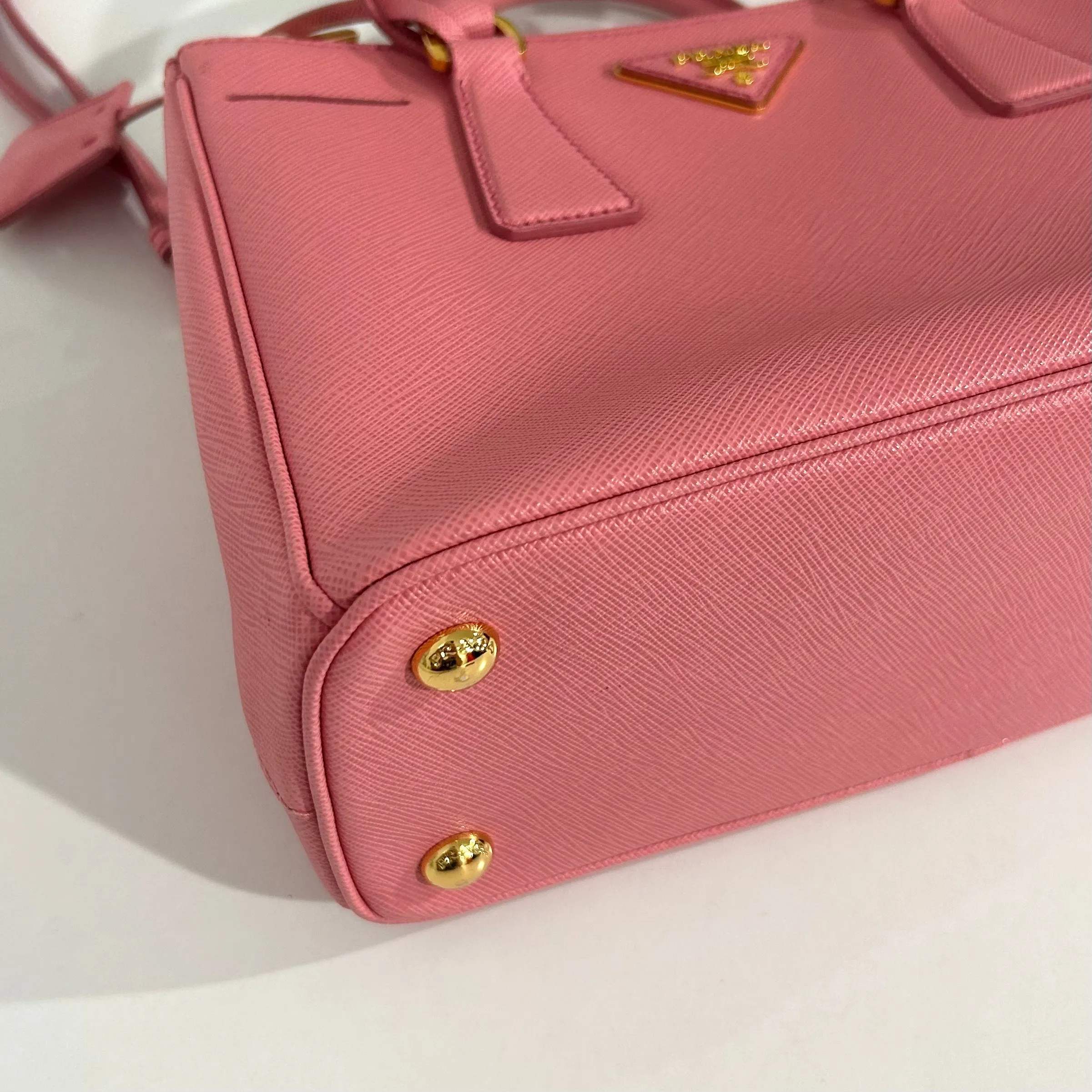 Prada Pink Galleria Saffiano Leather Bag