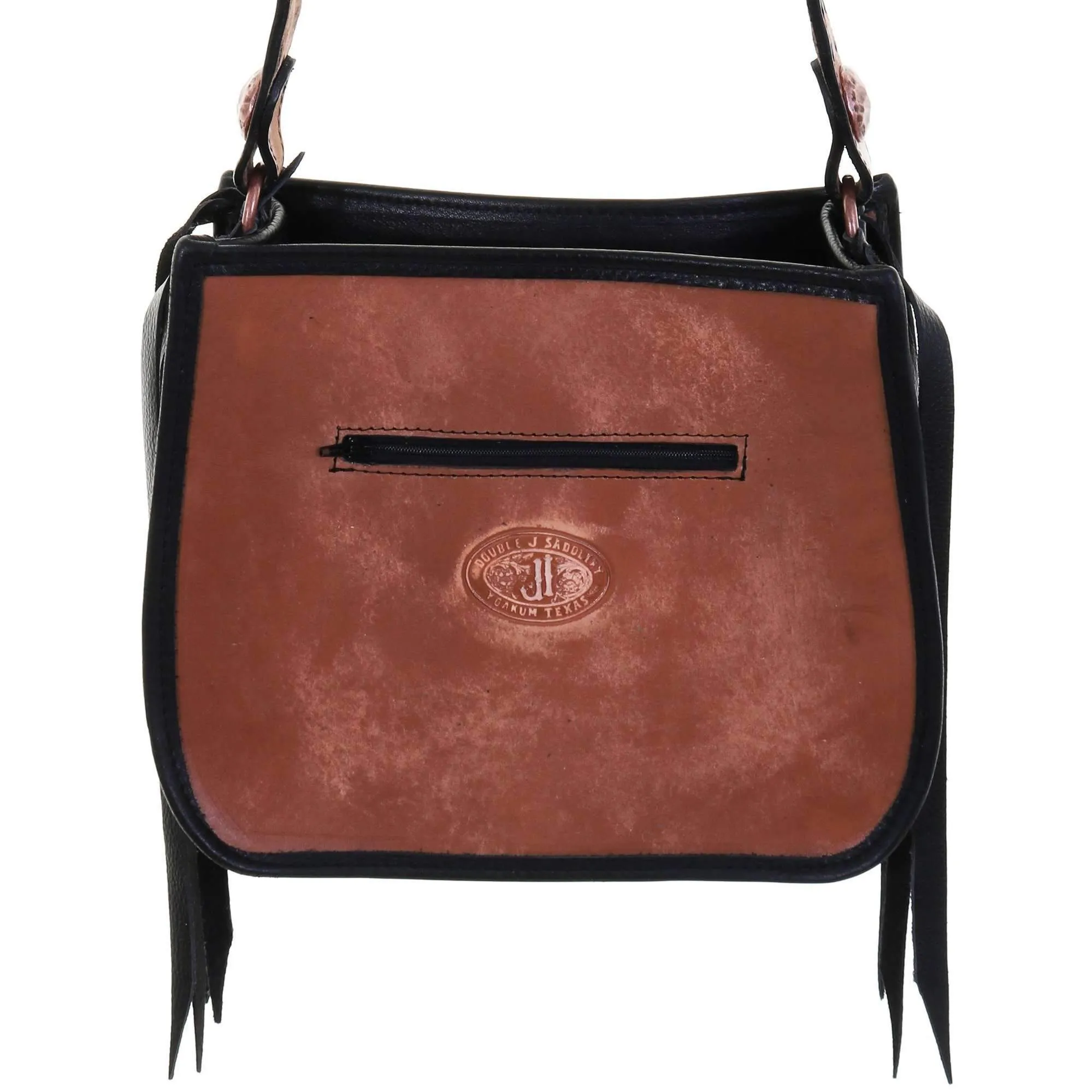 SDB04 - Pecan Vintage Tooled Small Doctor's Bag